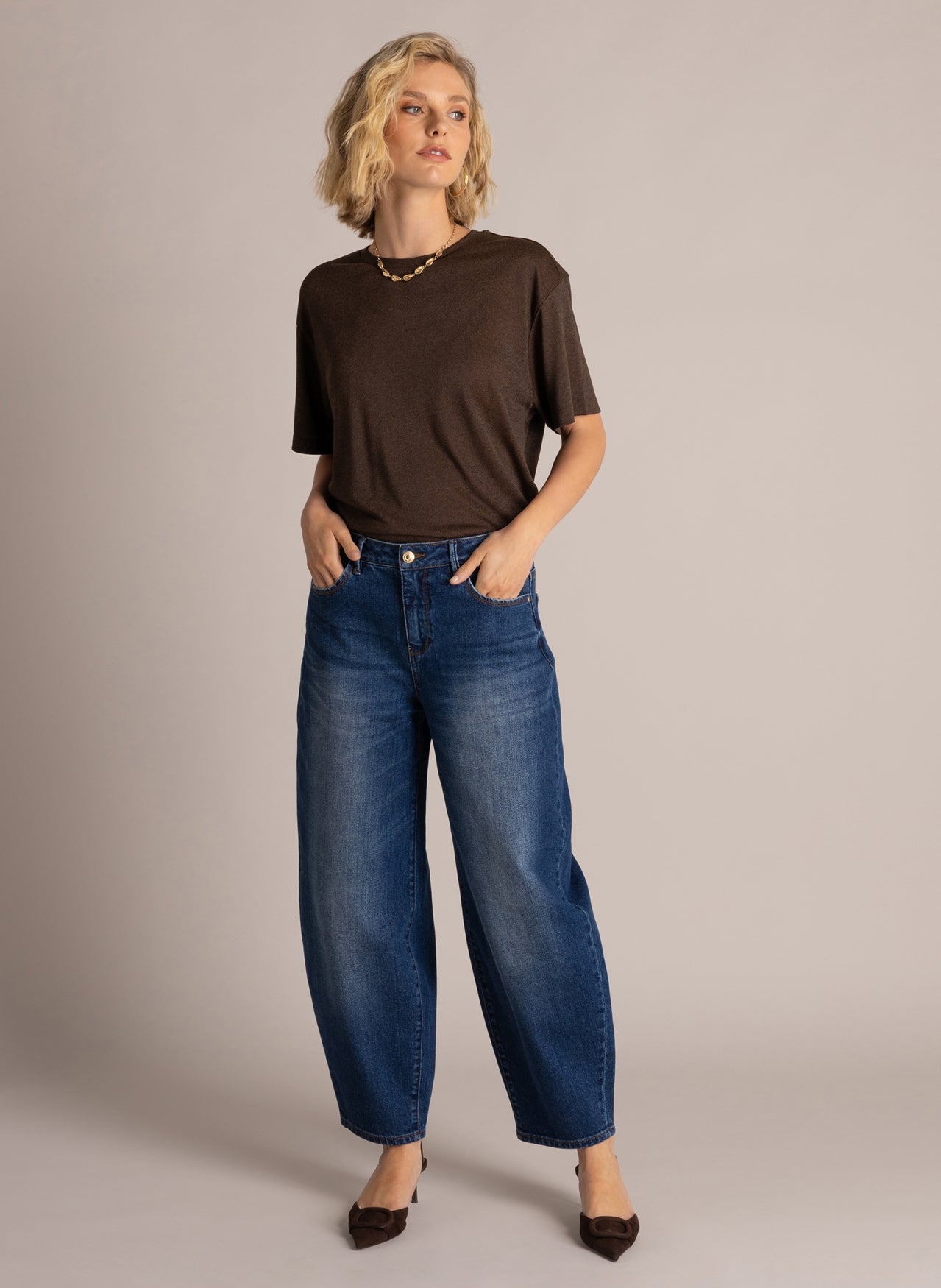 Sophie | Dark Stone Wash Deni