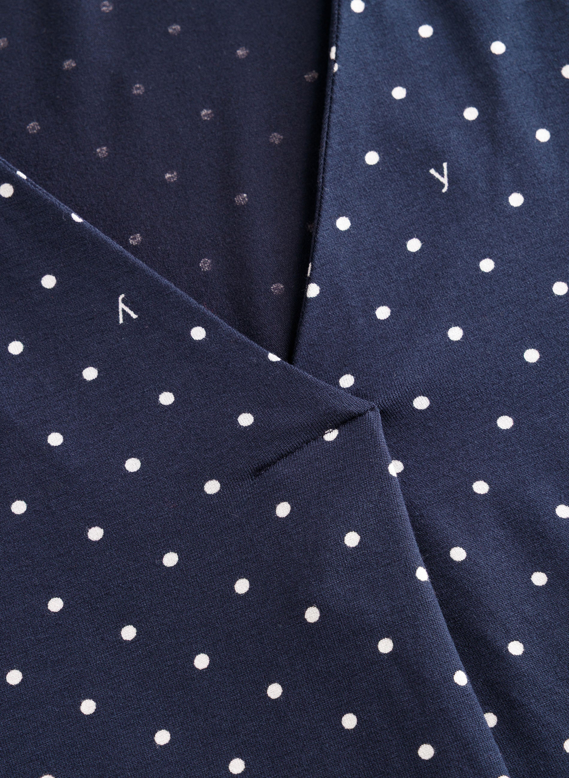 Sibylla | Dark Blue/Off white