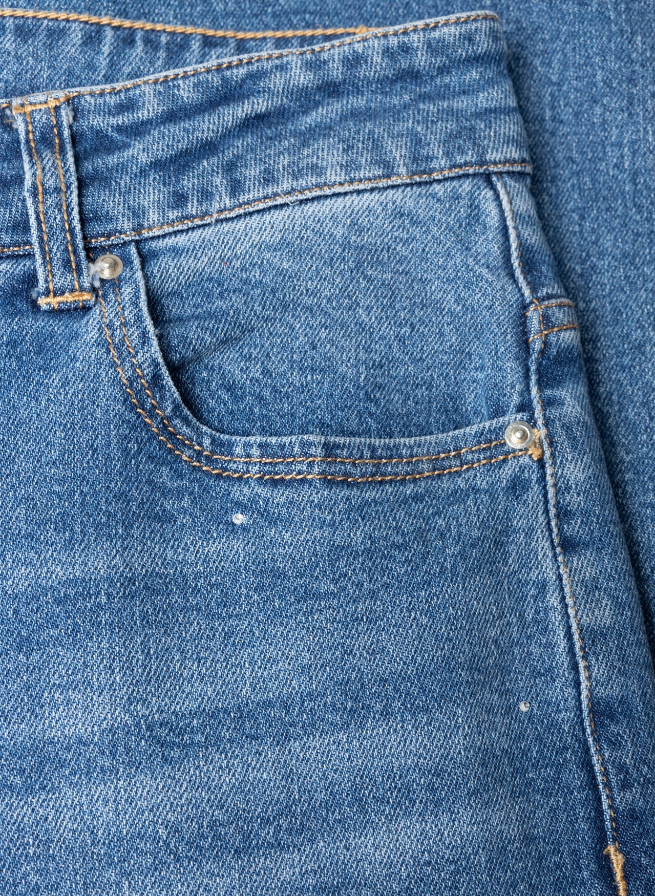 Fatima | Denim Stone Wash Blu