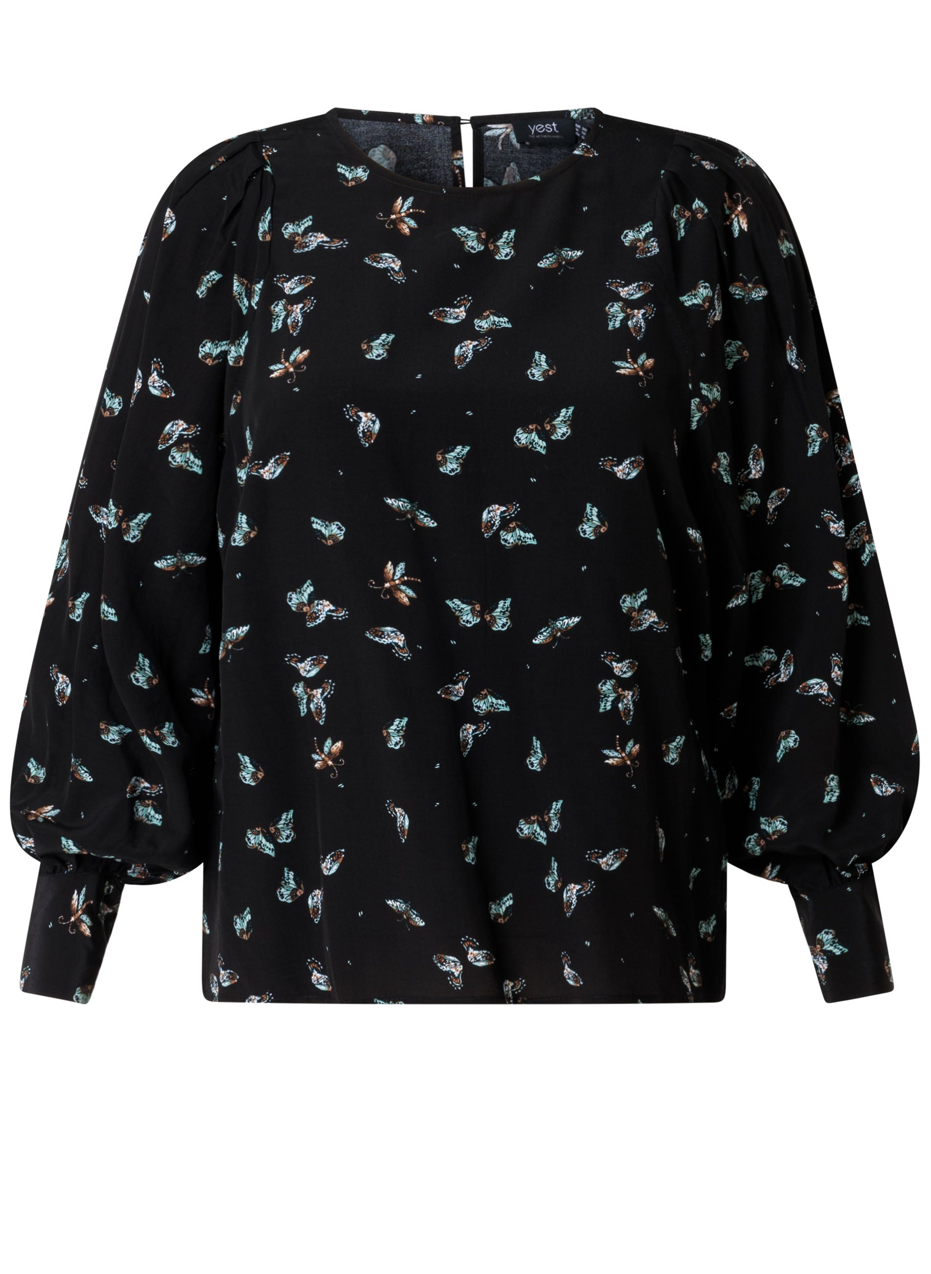 Hanika | Black Multi Colour