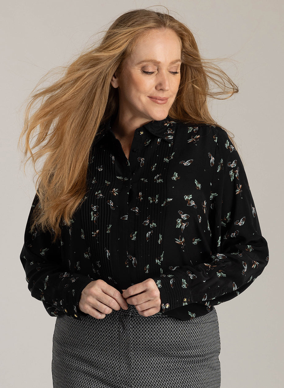 Haya | Black/Multi-Colour