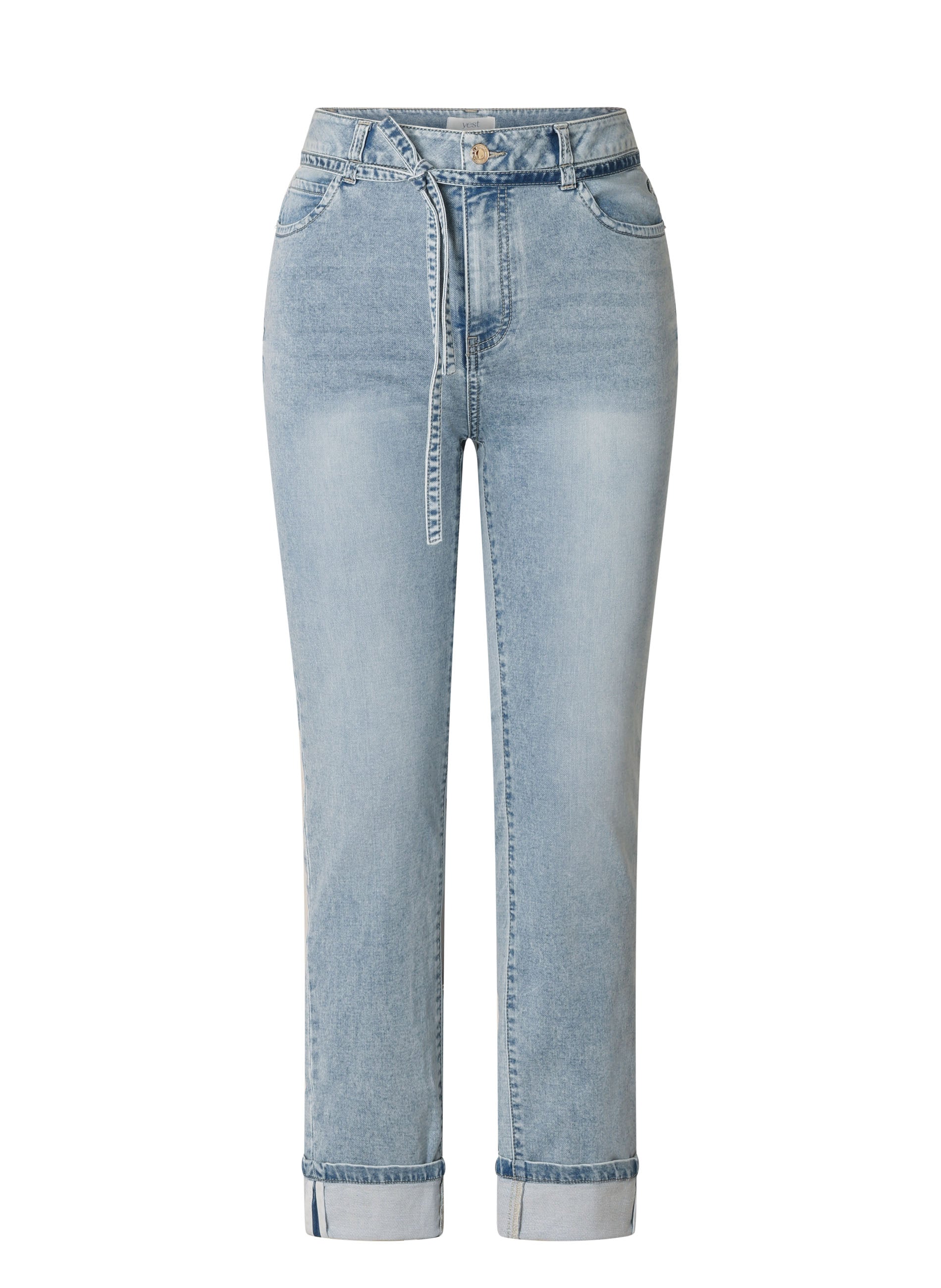 Violet Essential | Bleach Blue Denim
