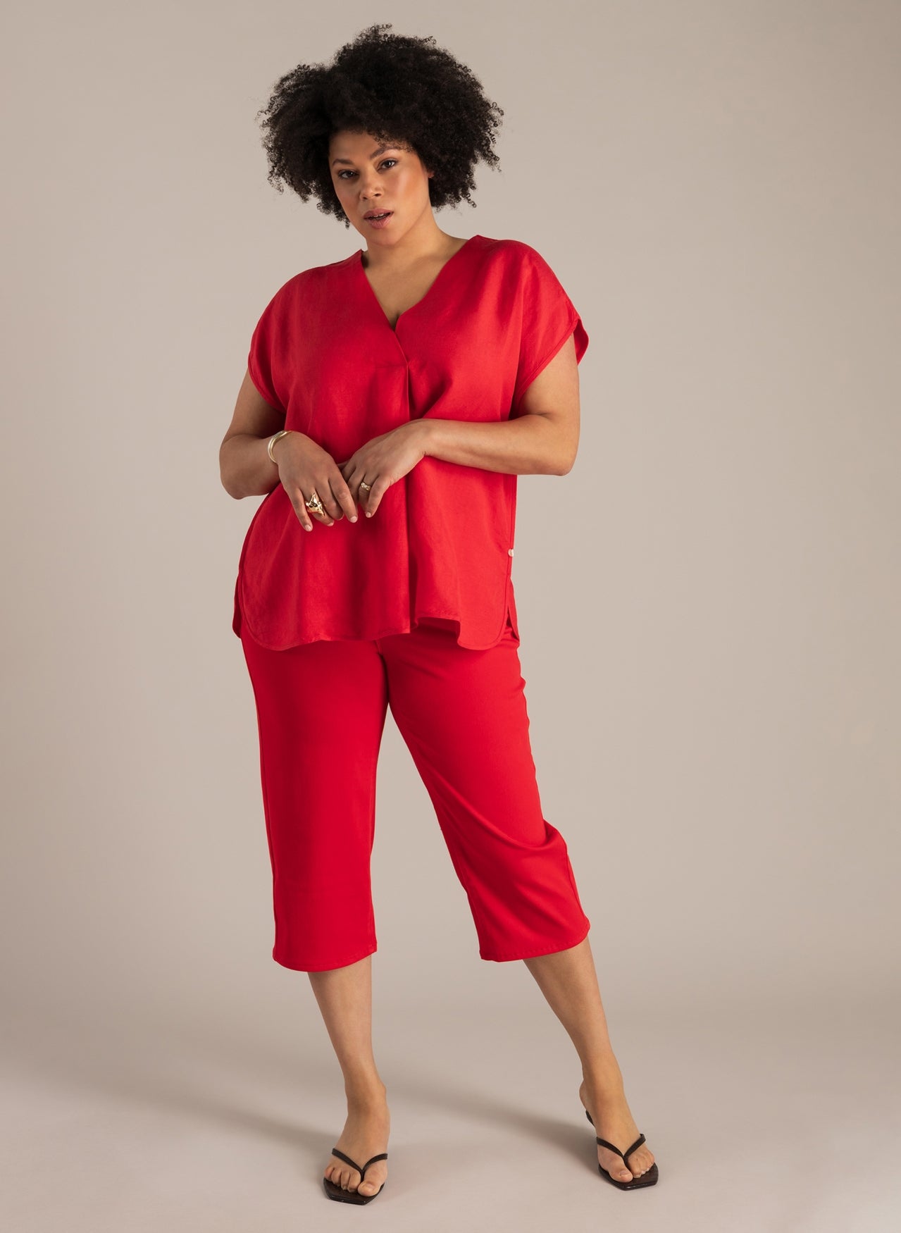 Nadia | Hot Red