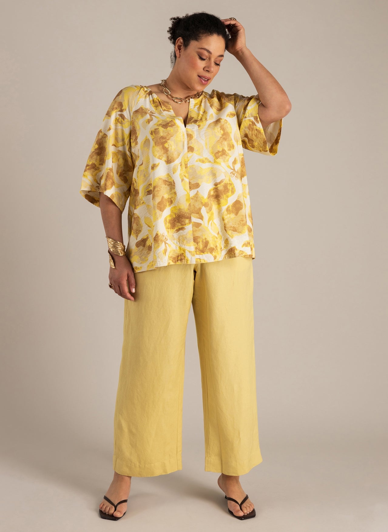 Trijntje Essential | Raffia Yellow