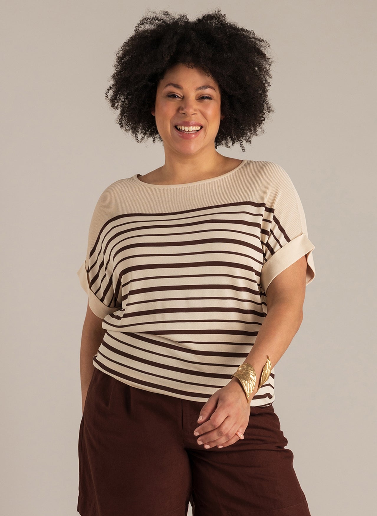 Nanja | Light Sand/Coffee Br