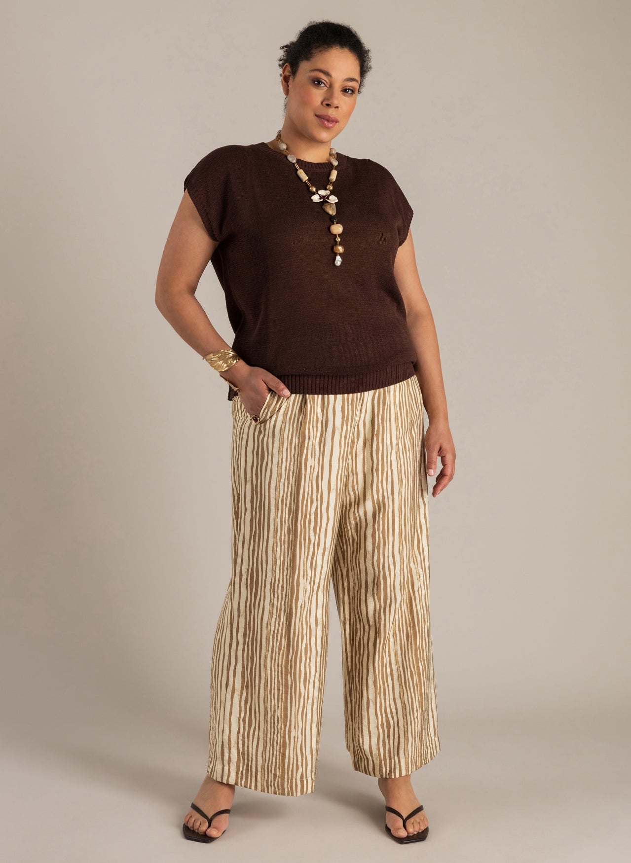 Nilda | Coffee Brown