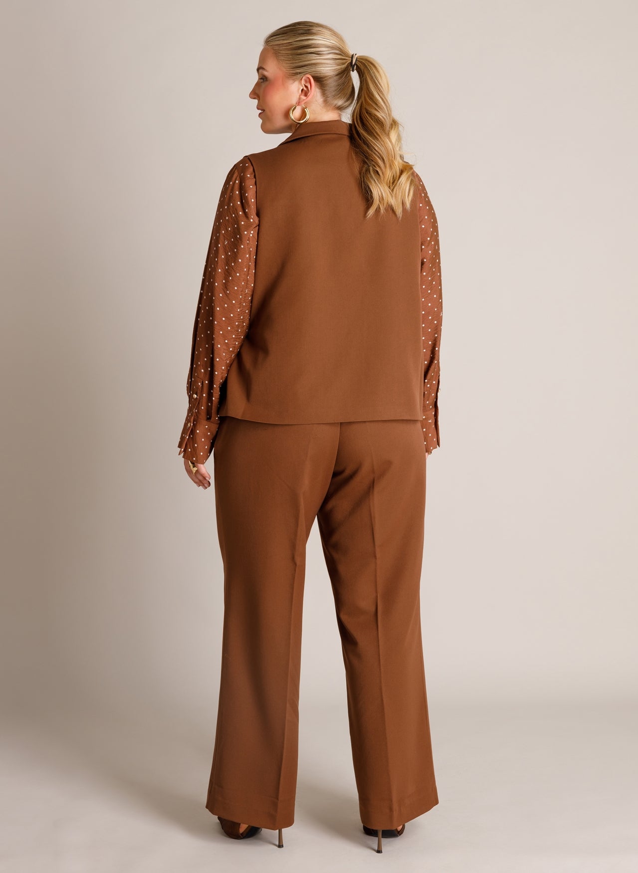 Trudie | Mocca Brown/Melange