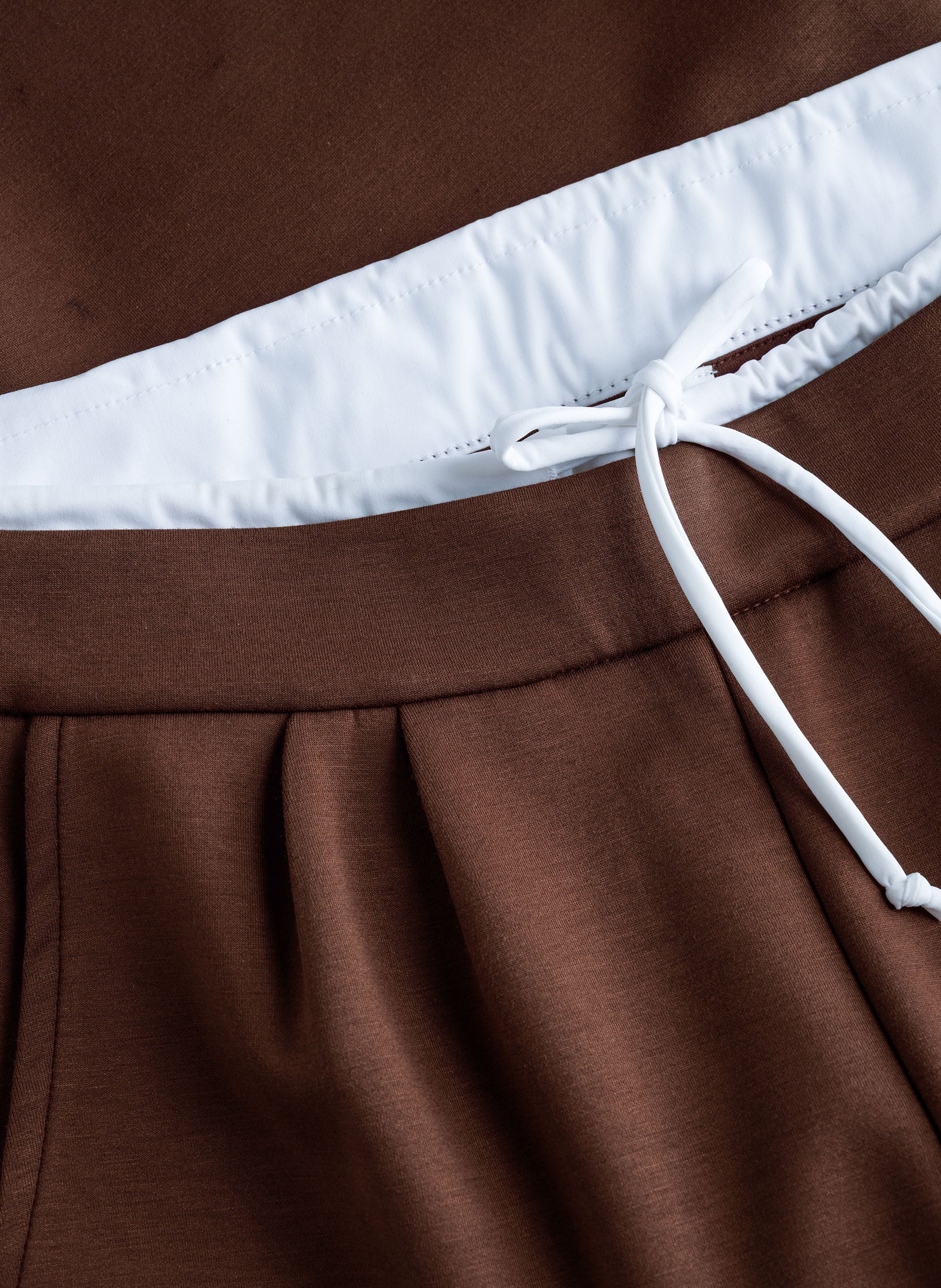 Trina | Mocca Brown/Off Whit