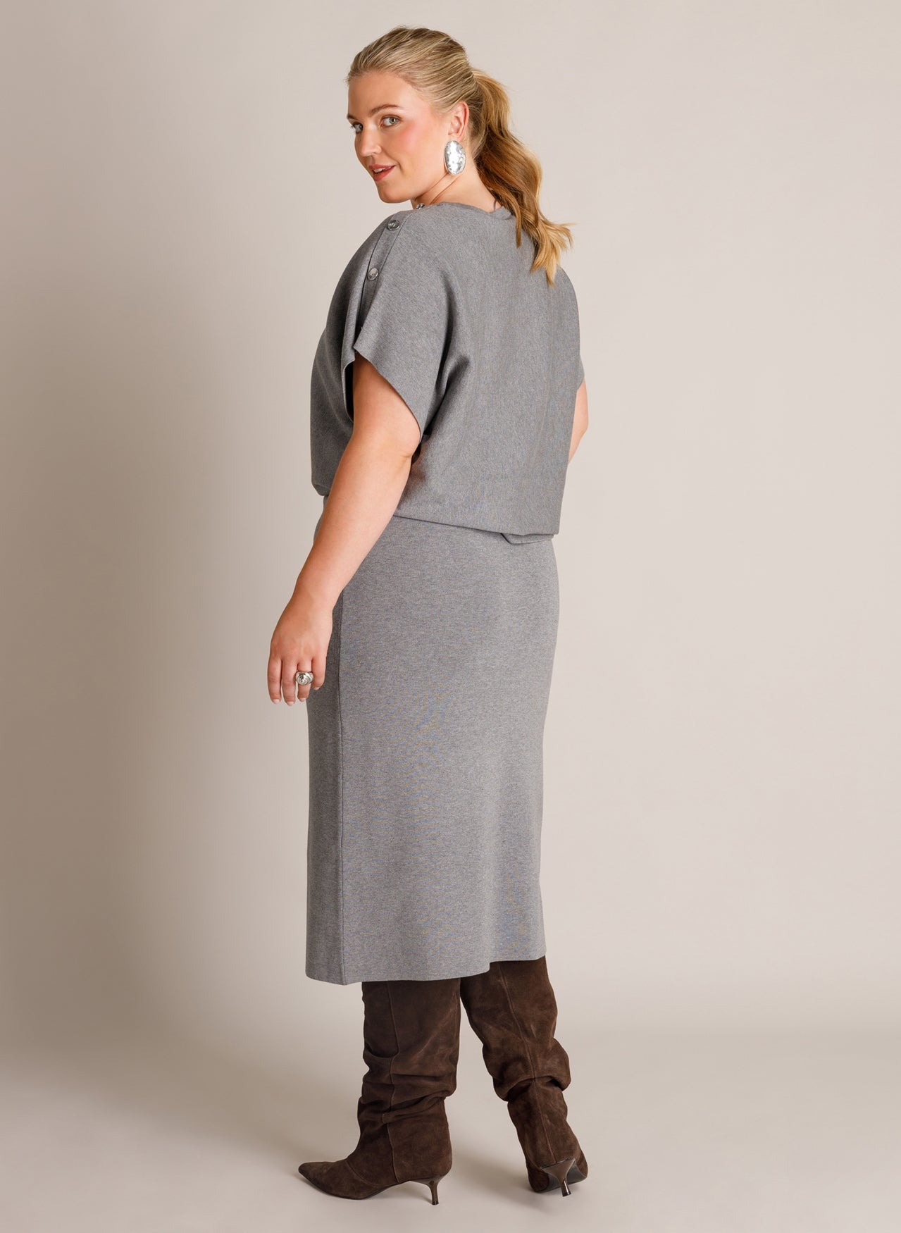 Thaline | Grey Melange