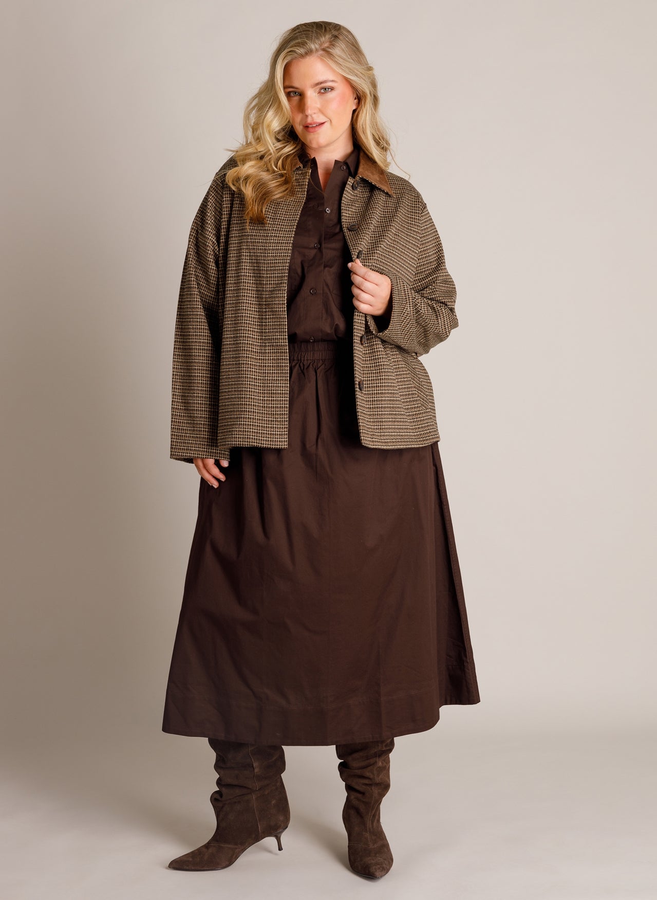 Thessa | Mocca Brown/Multi Co