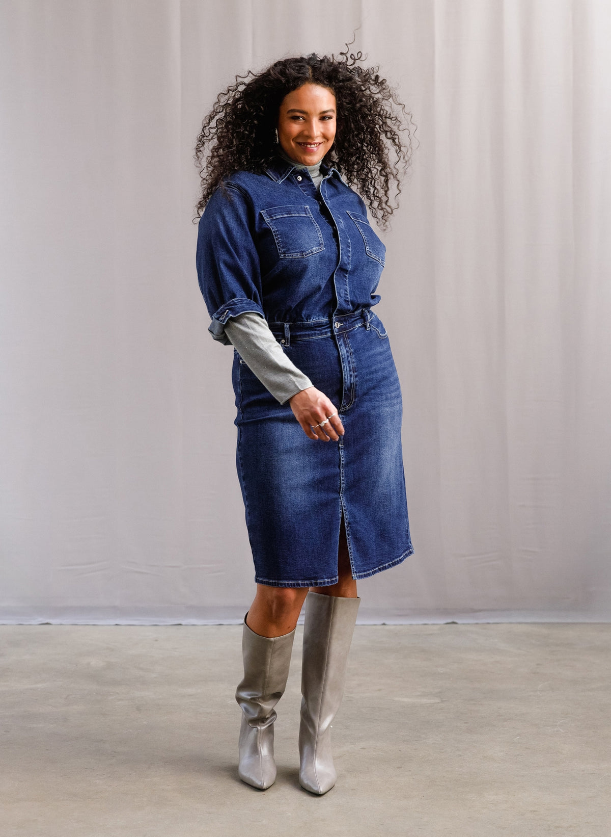 Viola | Dark Blue Denim