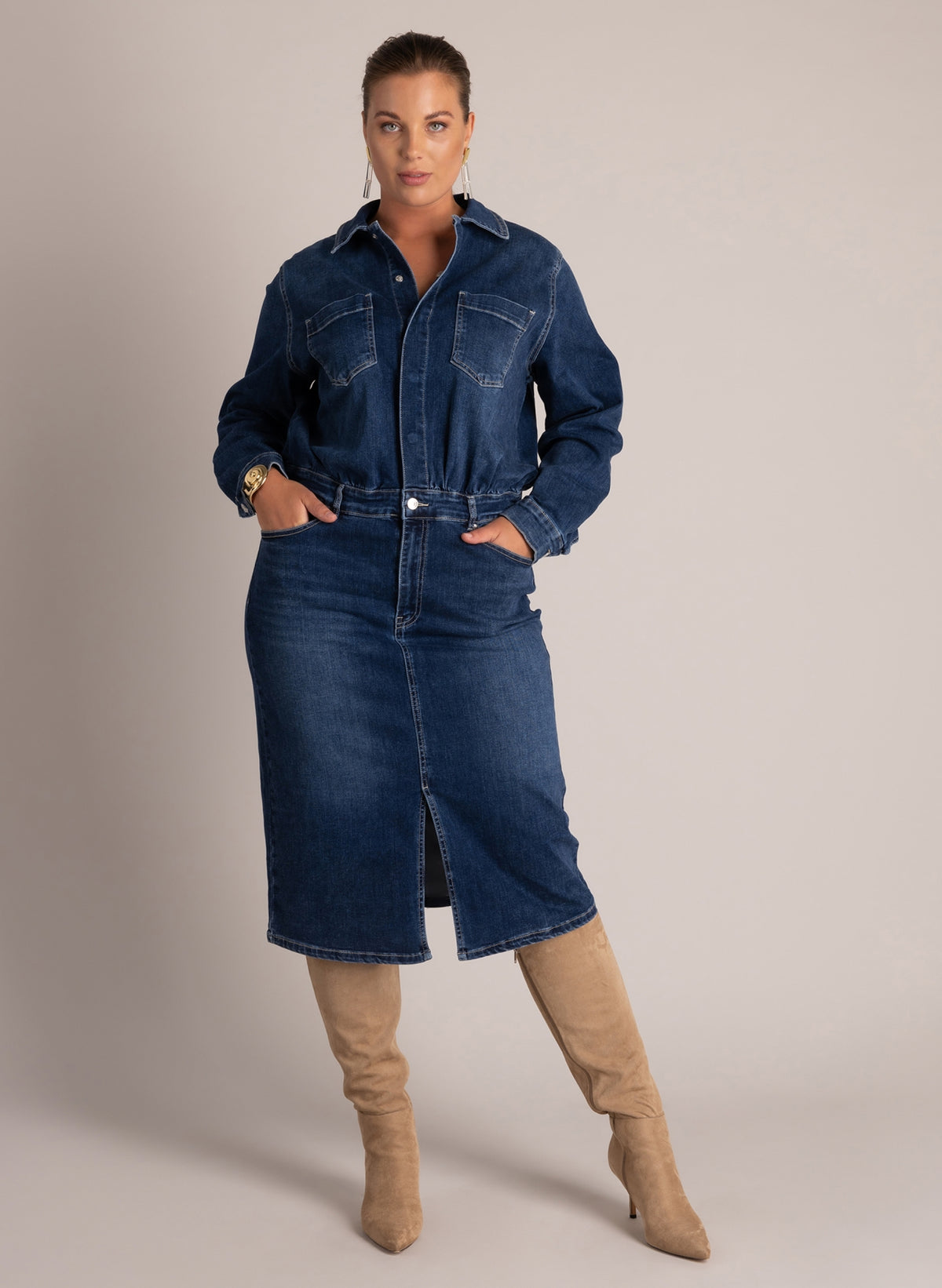 Viola | Dark Blue Denim