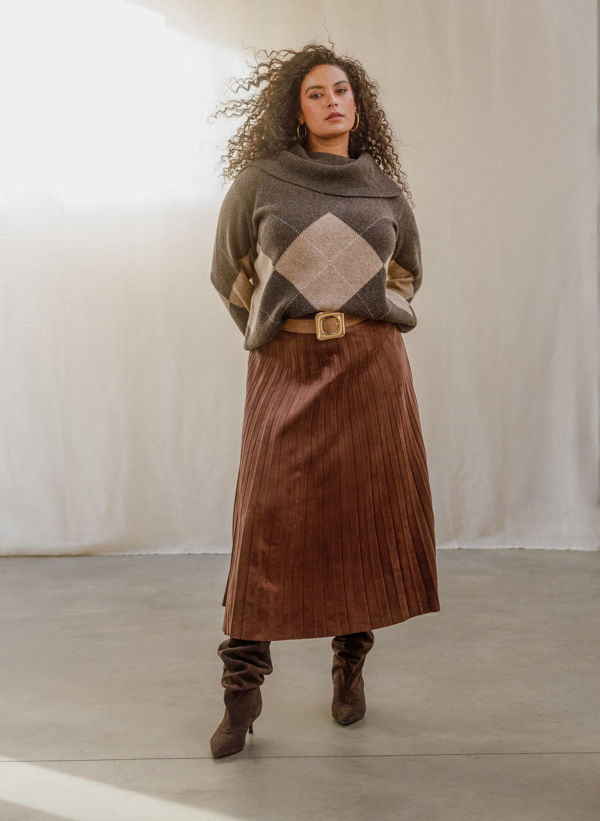 Vasia | Red Brown
