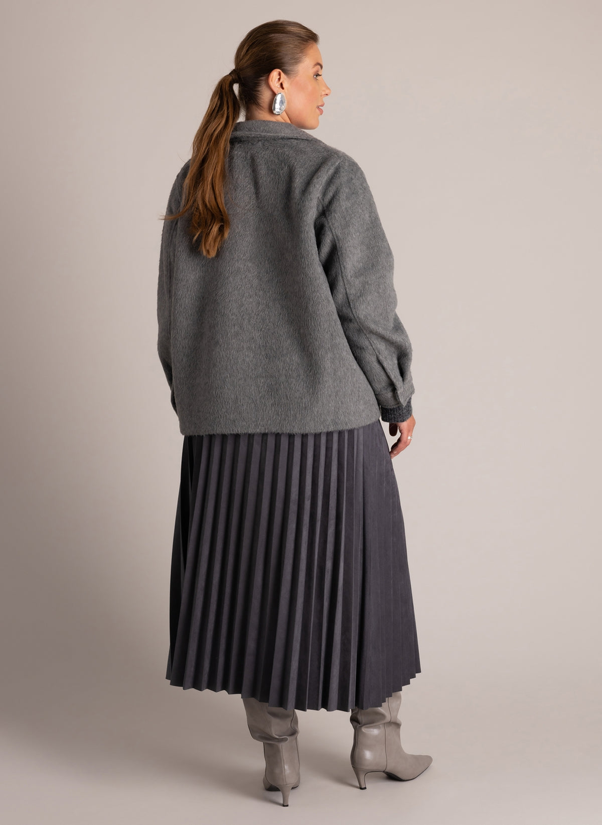 Vanina | Mid Grey Melange