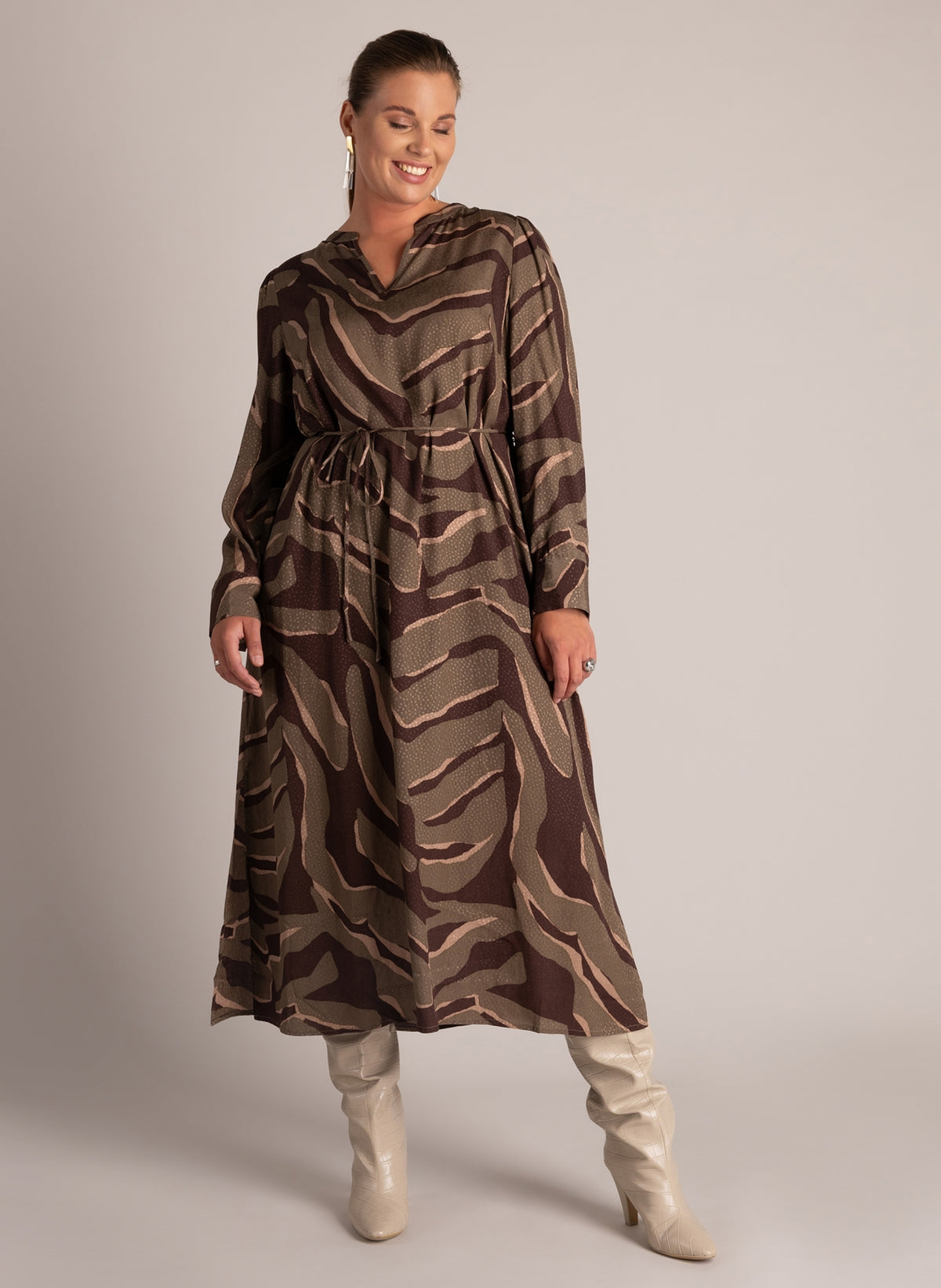 Venice | Brown/Olive Green
