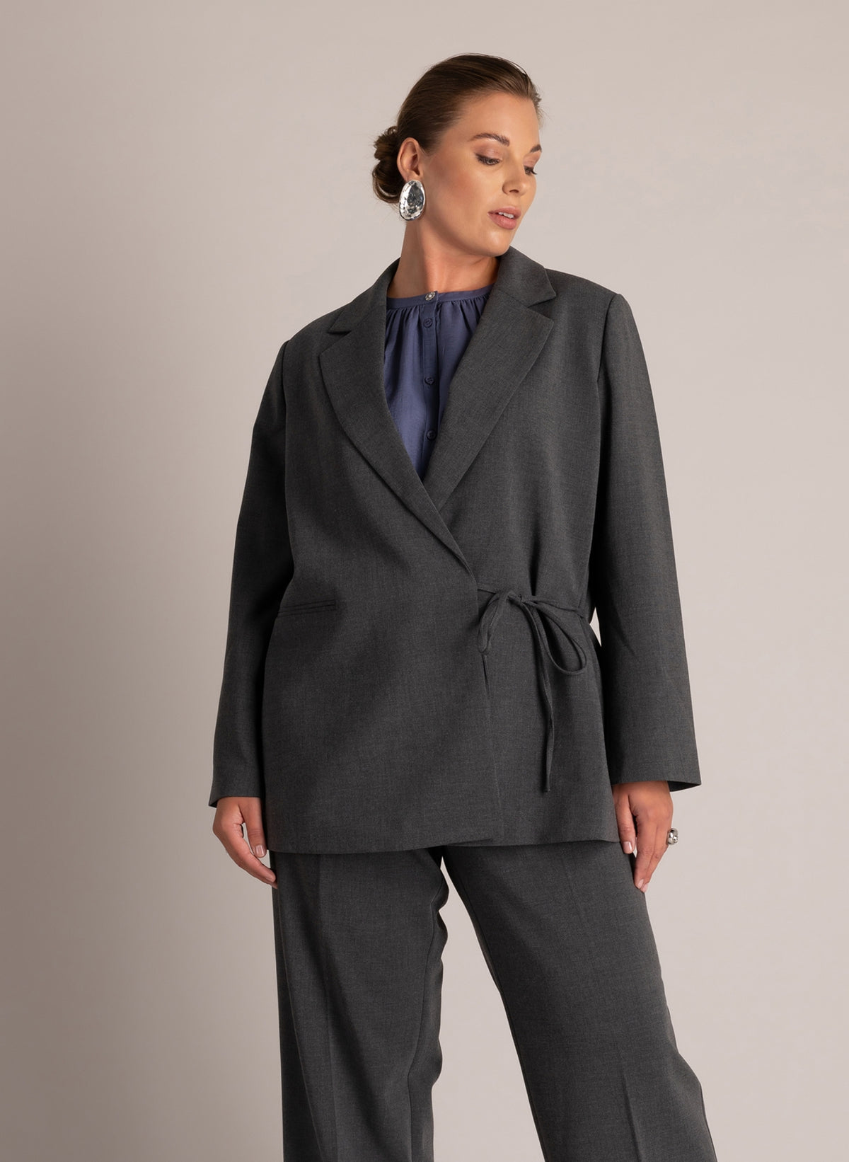 Viktoria | Mid Grey Melange