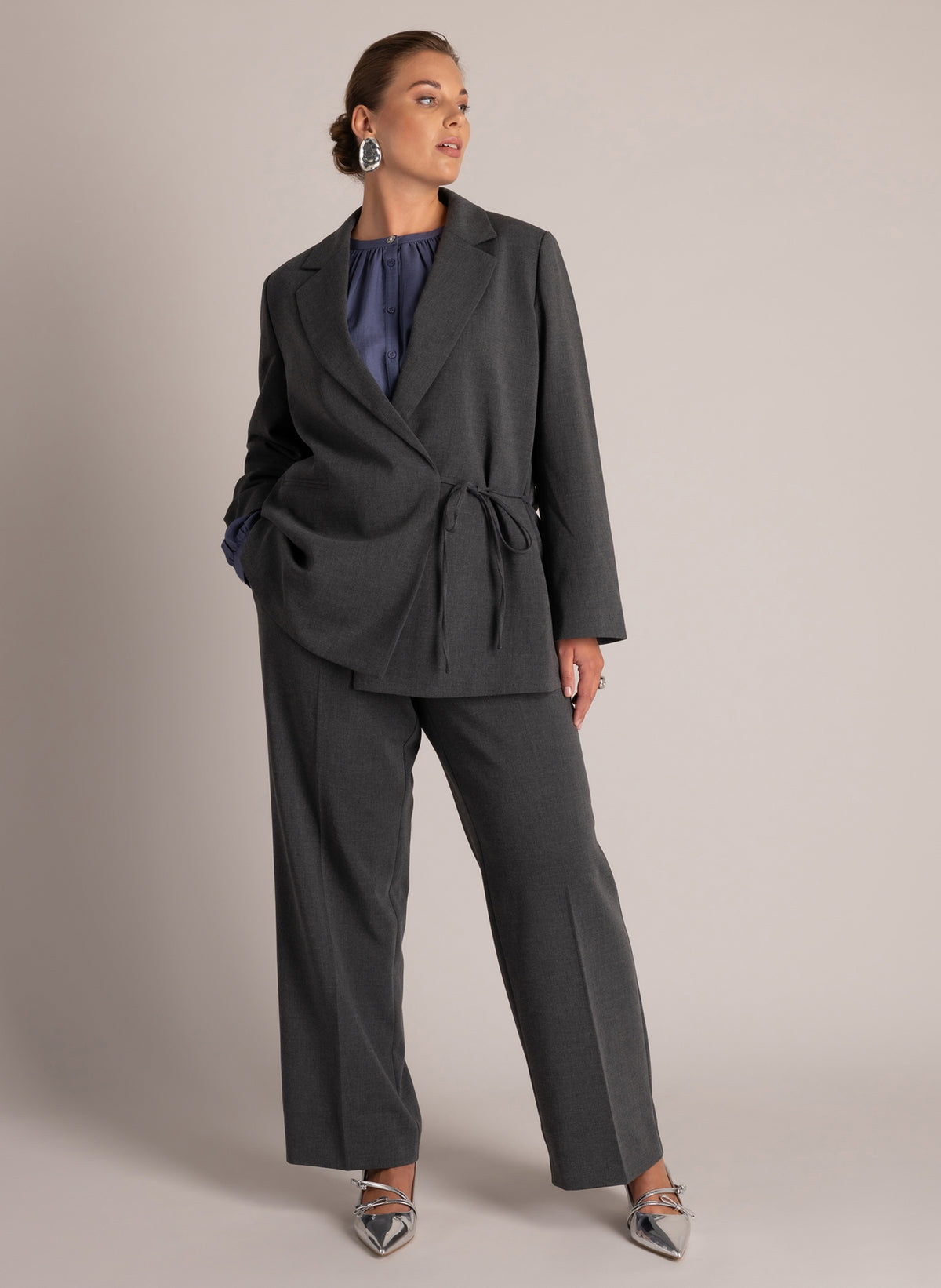 Viktoria | Mid Grey Melange