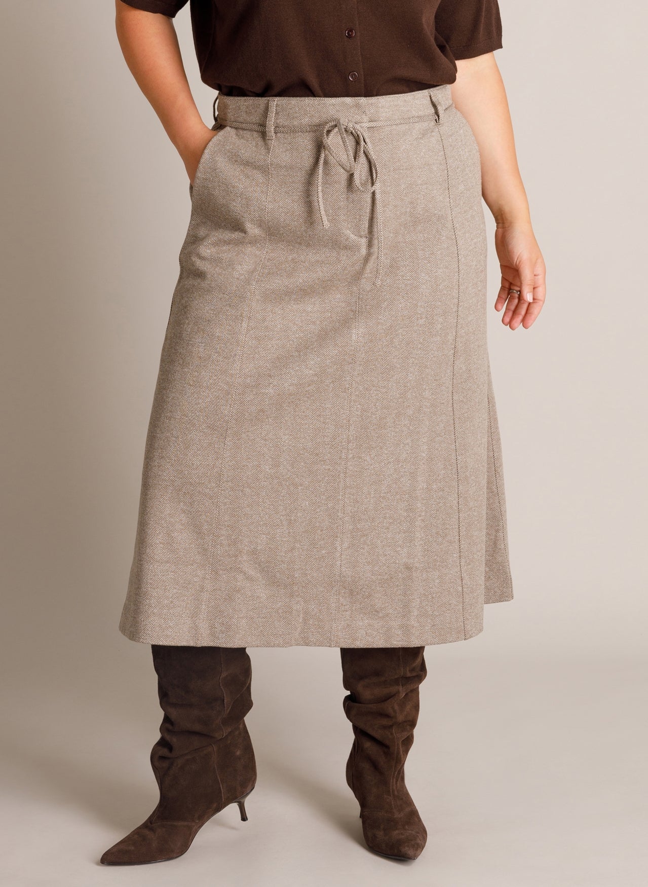 Tyra | Grey Olive/Multicolo