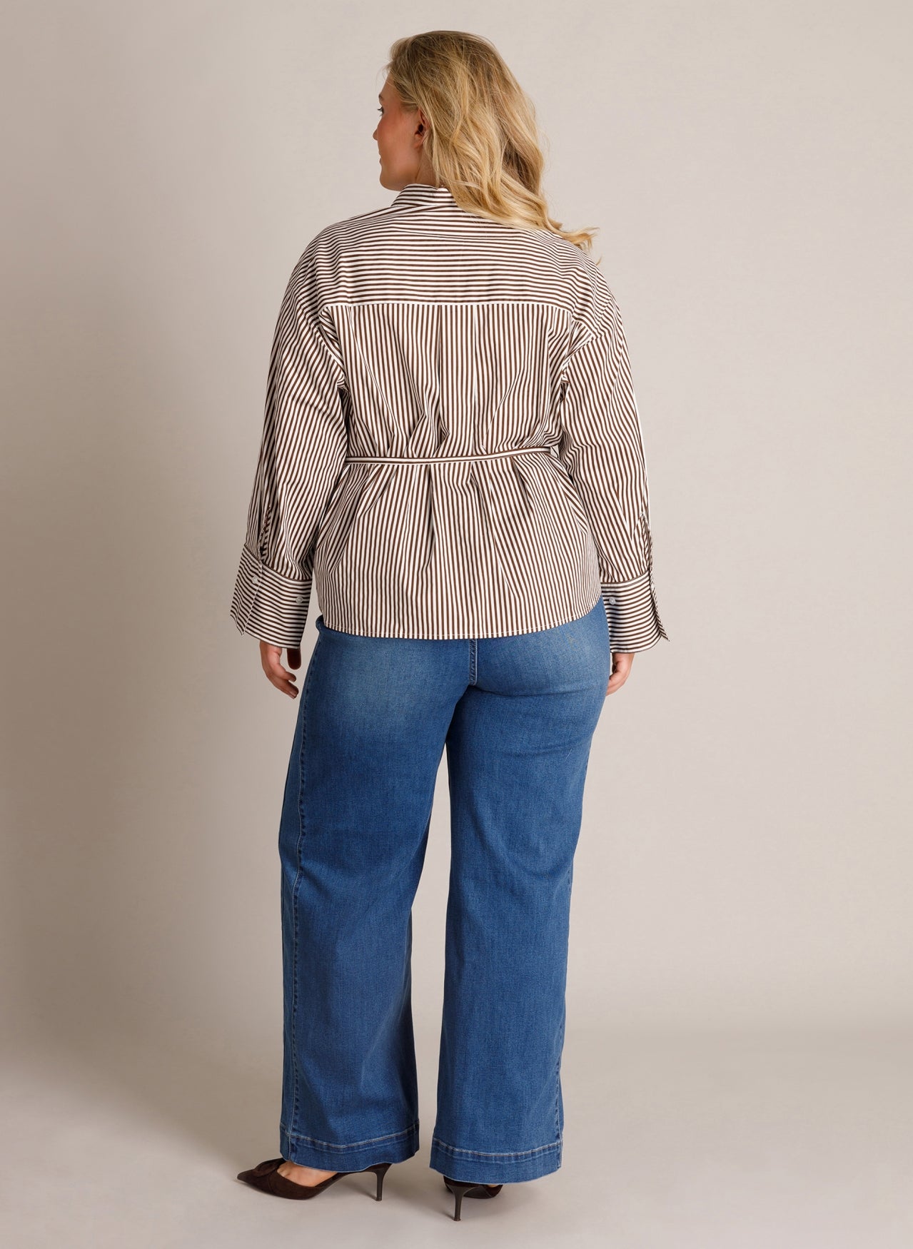Talina | Mocca Brown/Off Whit