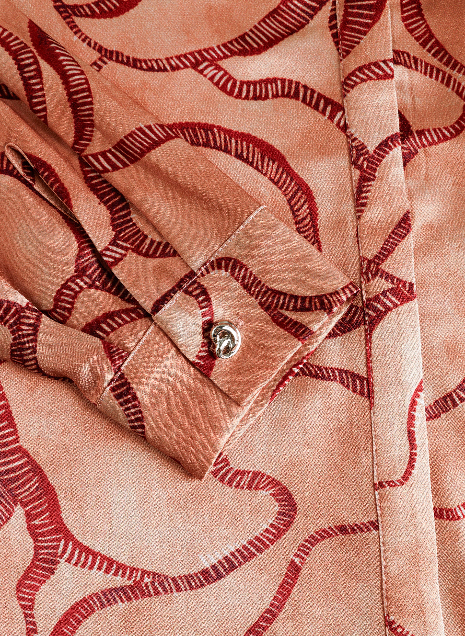 Tineke | Warm Beige/Multi Col