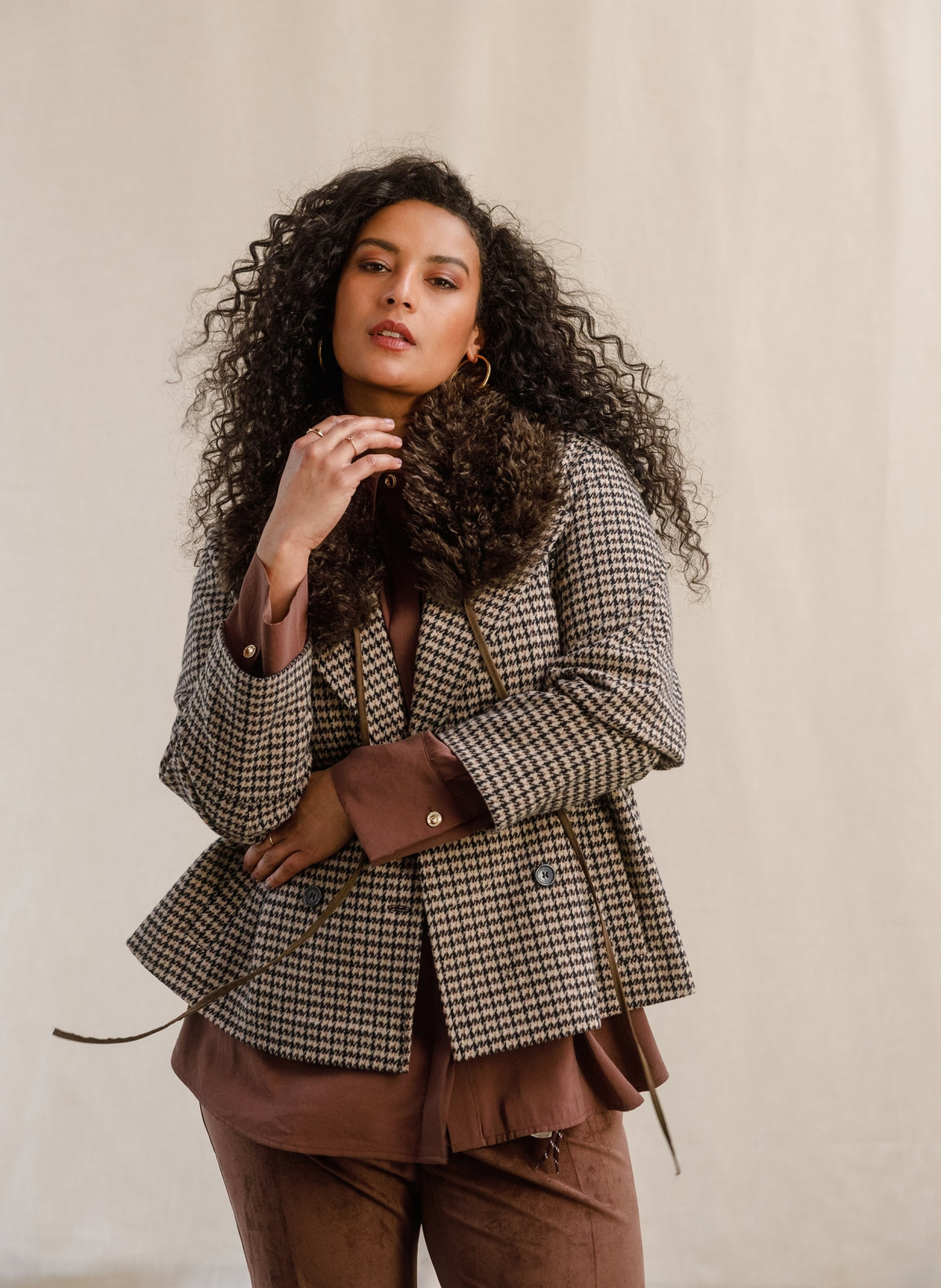 Vilora | Brown/Multi-Colour