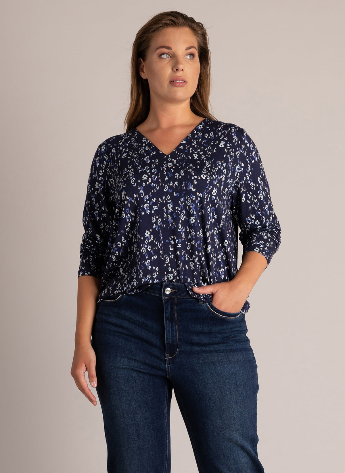 Vayla | Dark Blue/Multi col
