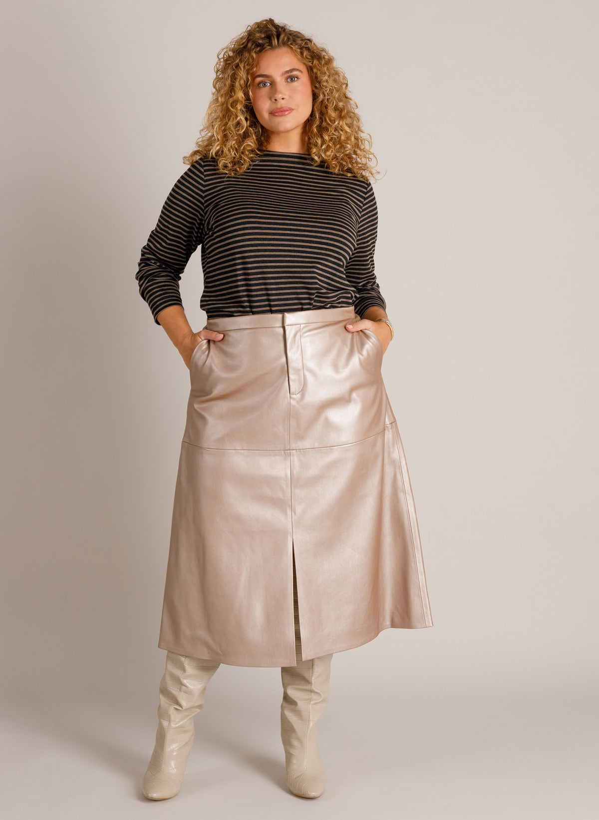 YCZaylee | Black/Light Taupe